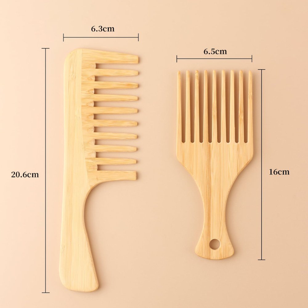 Duo Pentes Largos de Bambu - piolho SHoP