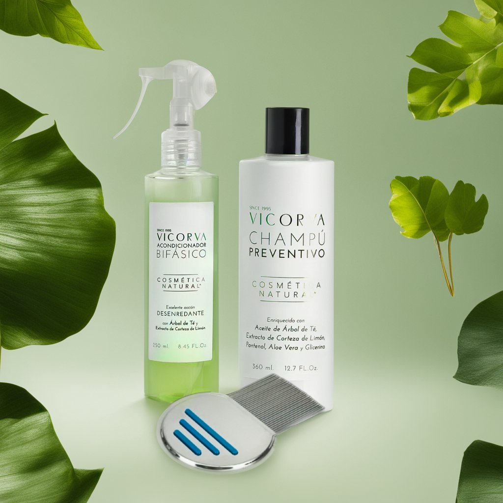 KIT champô + repelente + pente-lendeira - piolho SHoP