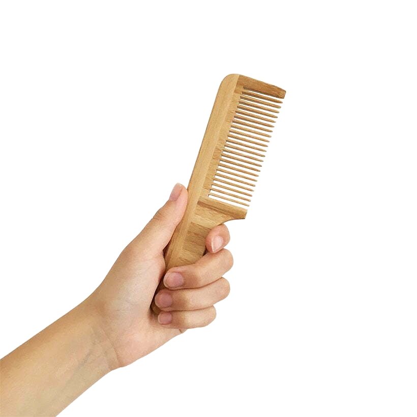 Pente de Bambu Croll & Denecke – Com cabo - piolho SHoP